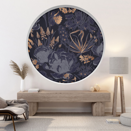 Vinilo Adhesivo Decorativo trampantojo 3D - Flores