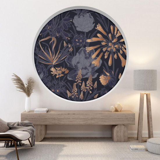 Vinilo Adhesivo Decorativo trampantojo 3D - Flores