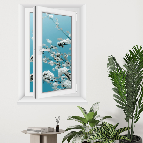 Vinilo Adhesivo Decorativo trampantojo 3D - Flores