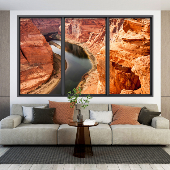 Vinilo Adhesivo Decorativo trampantojo 3D - Gran Cañón