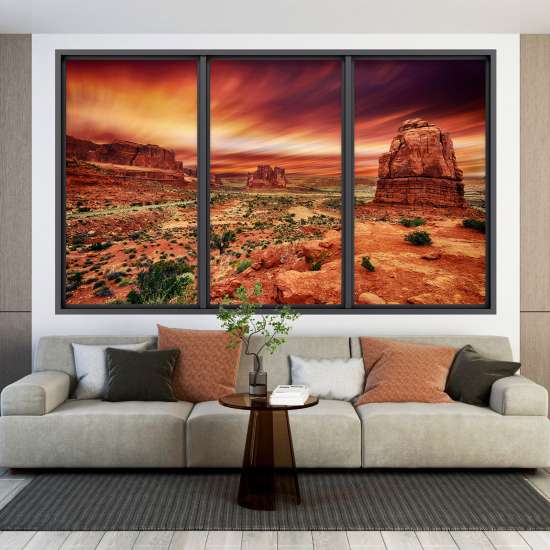 Vinilo Adhesivo Decorativo trampantojo 3D - Gran Cañón