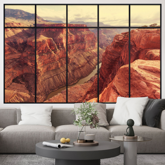 Vinilo Adhesivo Decorativo trampantojo 3D - Gran Cañón