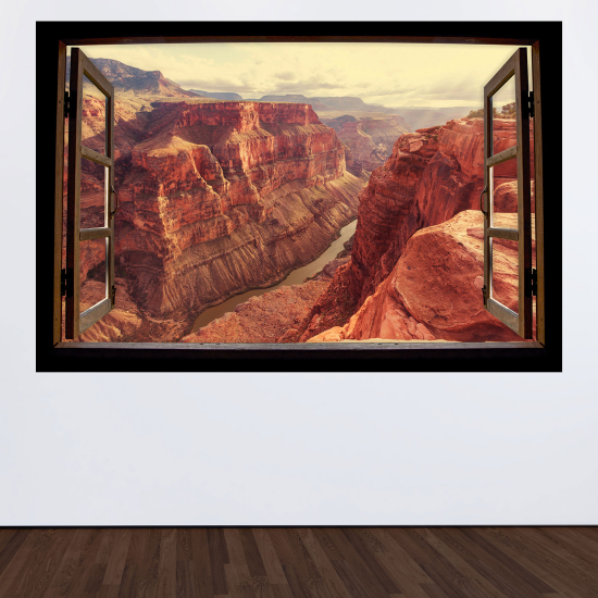 Vinilo Adhesivo Decorativo trampantojo 3D - Gran Cañón