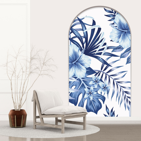 Vinilo Adhesivo Decorativo trampantojo 3D - Hibisco