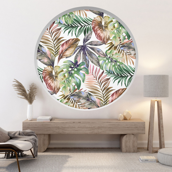 Vinilo Adhesivo Decorativo trampantojo 3D - Hoja