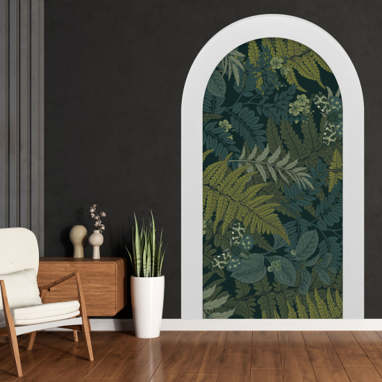 Vinilo Adhesivo Decorativo trampantojo 3D - Hojas
