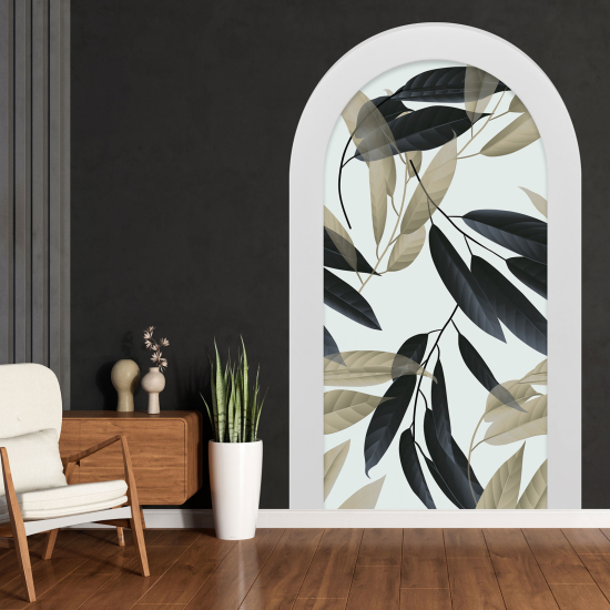 Vinilo Adhesivo Decorativo trampantojo 3D - Hojas