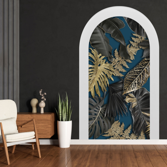 Vinilo Adhesivo Decorativo trampantojo 3D - Hojas