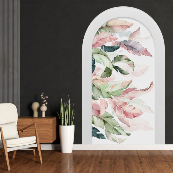Vinilo Adhesivo Decorativo trampantojo 3D - Hojas