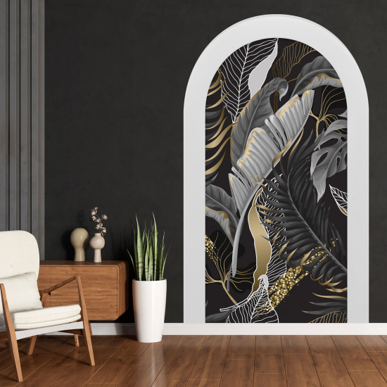 Vinilo Adhesivo Decorativo trampantojo 3D - Hojas