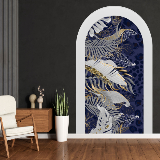 Vinilo Adhesivo Decorativo trampantojo 3D - Hojas
