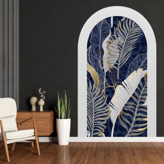 Vinilo Adhesivo Decorativo trampantojo 3D - Hojas