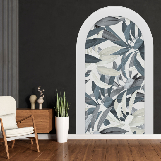 Vinilo Adhesivo Decorativo trampantojo 3D - Hojas