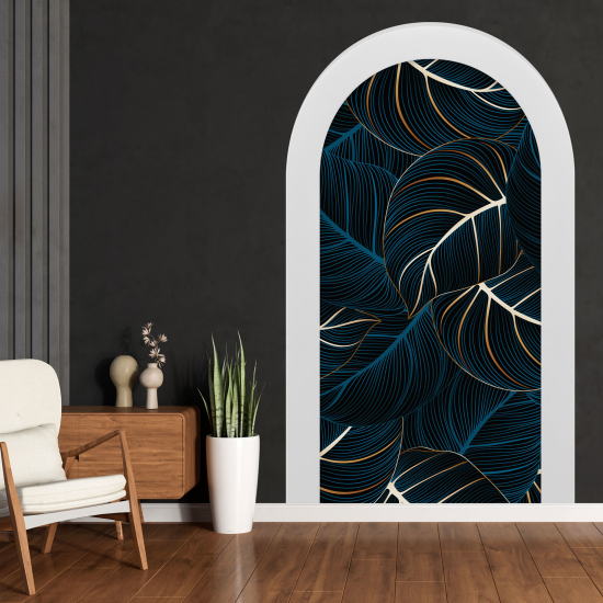 Vinilo Adhesivo Decorativo trampantojo 3D - Hojas