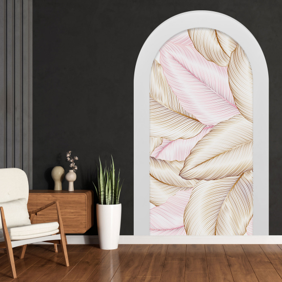 Vinilo Adhesivo Decorativo trampantojo 3D - Hojas