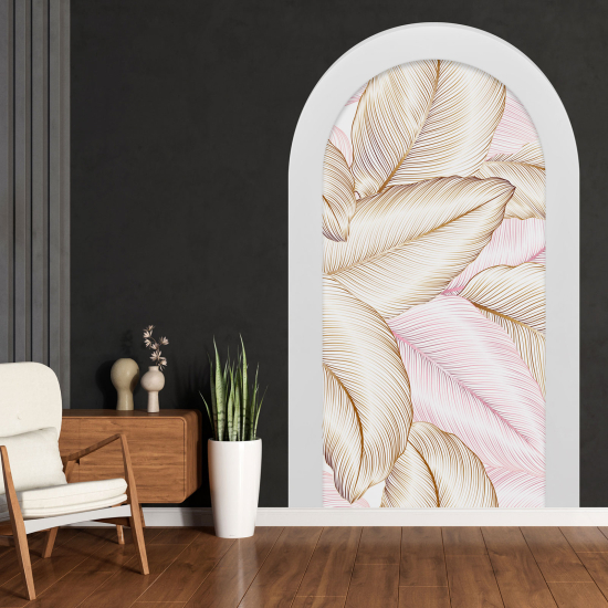 Vinilo Adhesivo Decorativo trampantojo 3D - Hojas