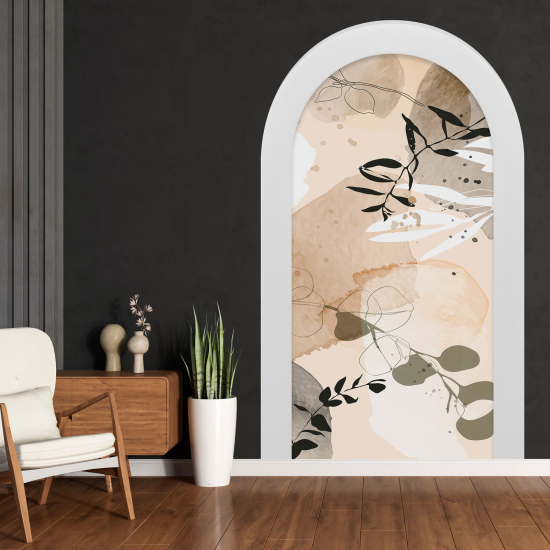 Vinilo Adhesivo Decorativo trampantojo 3D - Hojas