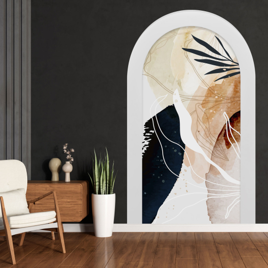 Vinilo Adhesivo Decorativo trampantojo 3D - Hojas