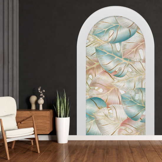 Vinilo Adhesivo Decorativo trampantojo 3D - Hojas