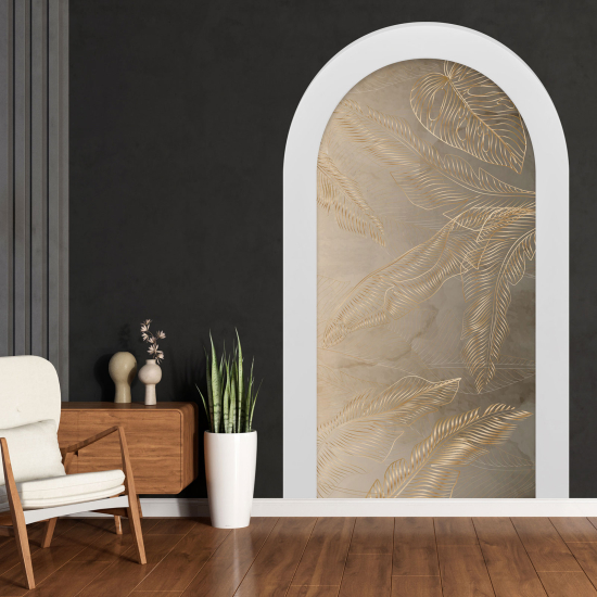 Vinilo Adhesivo Decorativo trampantojo 3D - Hojas
