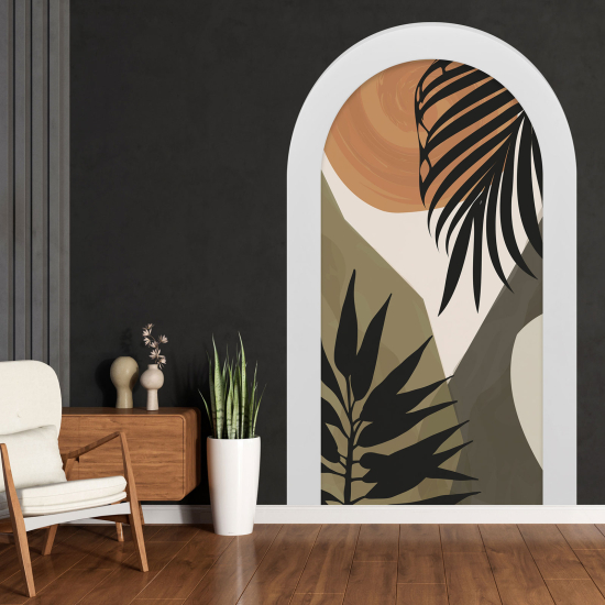Vinilo Adhesivo Decorativo trampantojo 3D - Hojas