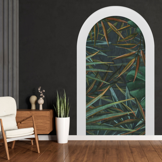 Vinilo Adhesivo Decorativo trampantojo 3D - Hojas