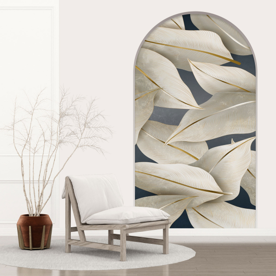 Vinilo Adhesivo Decorativo trampantojo 3D - Hojas