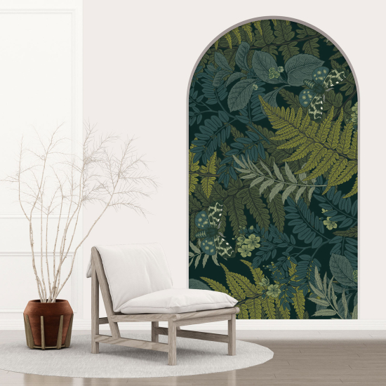 Vinilo Adhesivo Decorativo trampantojo 3D - Hojas