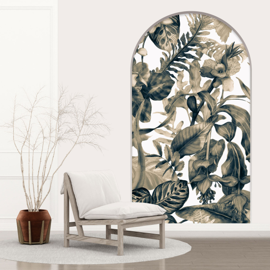 Vinilo Adhesivo Decorativo trampantojo 3D - Hojas