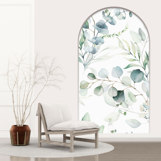 Vinilo Adhesivo Decorativo trampantojo 3D - Hojas
