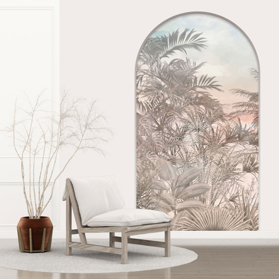 Vinilo Adhesivo Decorativo trampantojo 3D - Hojas