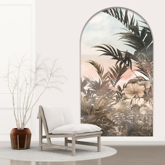 Vinilo Adhesivo Decorativo trampantojo 3D - Hojas