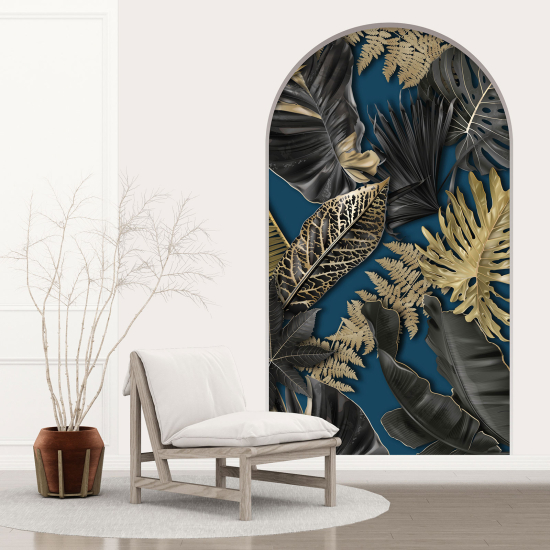 Vinilo Adhesivo Decorativo trampantojo 3D - Hojas