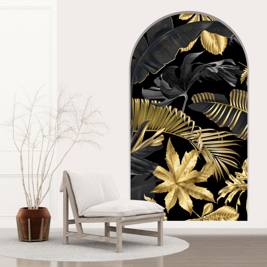 Vinilo Adhesivo Decorativo trampantojo 3D - Hojas