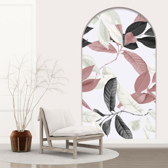 Vinilo Adhesivo Decorativo trampantojo 3D - Hojas
