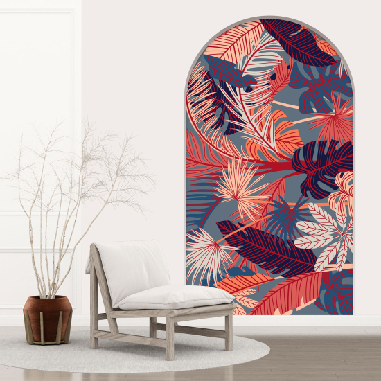 Vinilo Adhesivo Decorativo trampantojo 3D - Hojas