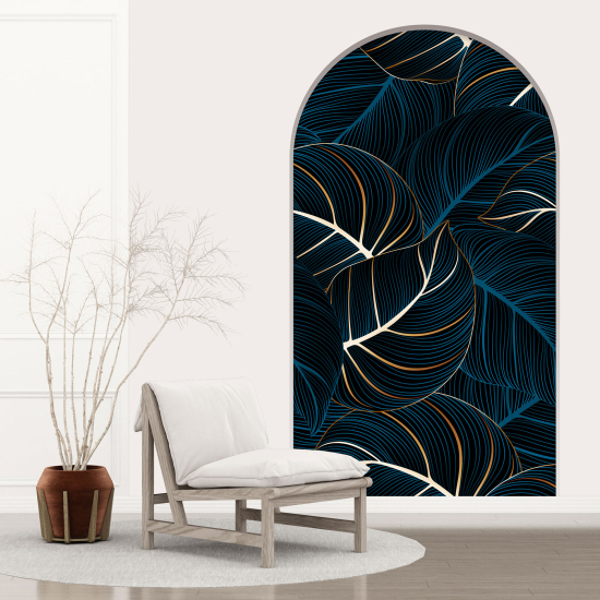 Vinilo Adhesivo Decorativo trampantojo 3D - Hojas