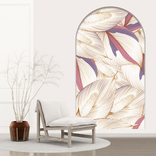Vinilo Adhesivo Decorativo trampantojo 3D - Hojas