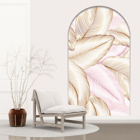 Vinilo Adhesivo Decorativo trampantojo 3D - Hojas