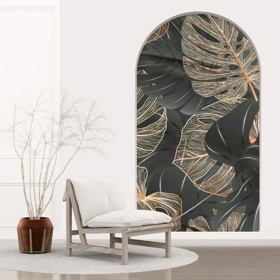 Vinilo Adhesivo Decorativo trampantojo 3D - Hojas