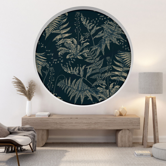Vinilo Adhesivo Decorativo trampantojo 3D - Hojas