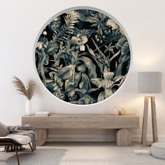 Vinilo Adhesivo Decorativo trampantojo 3D - Hojas