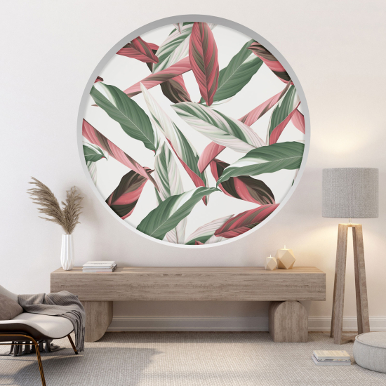 Vinilo Adhesivo Decorativo trampantojo 3D - Hojas