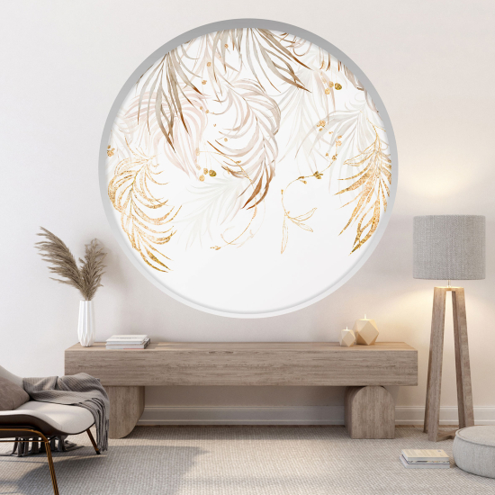 Vinilo Adhesivo Decorativo trampantojo 3D - Hojas