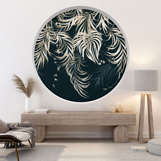 Vinilo Adhesivo Decorativo trampantojo 3D - Hojas