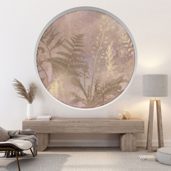 Vinilo Adhesivo Decorativo trampantojo 3D - Hojas
