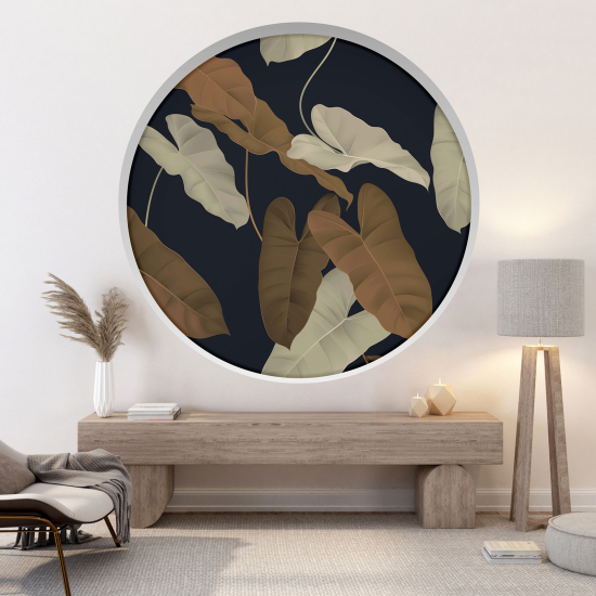 Vinilo Adhesivo Decorativo trampantojo 3D - Hojas