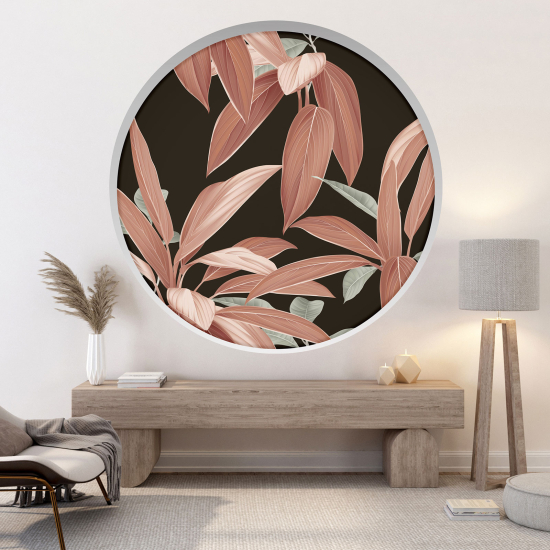 Vinilo Adhesivo Decorativo trampantojo 3D - Hojas