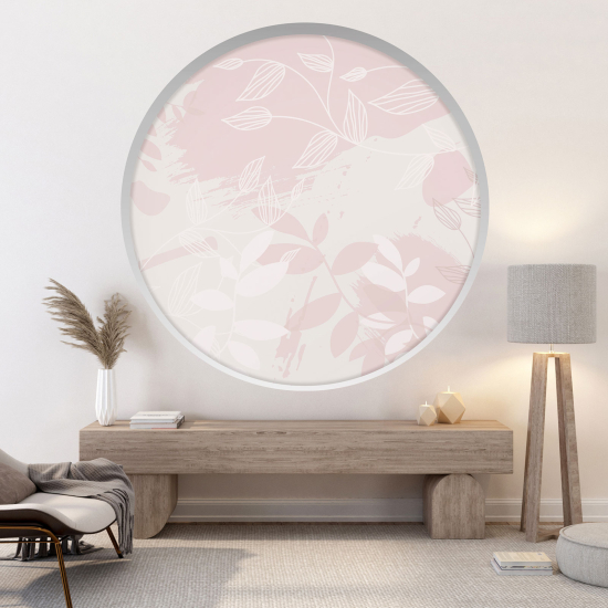 Vinilo Adhesivo Decorativo trampantojo 3D - Hojas