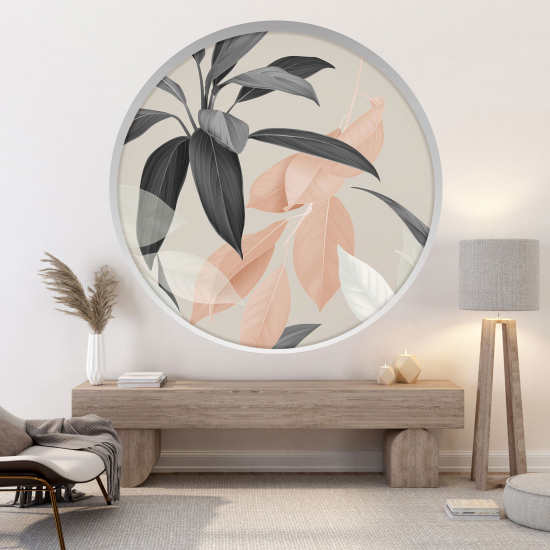 Vinilo Adhesivo Decorativo trampantojo 3D - Hojas
